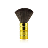 Electroplating Broken Hair Brush Haircut Neck Cleaning Brush, Four-section Gold, Four-section Silver, Four-section Gradient Purple, Round Handle Silver, Round Handle Gold, Round Handle Gradient Yellow, Round Handle Gradient Yellow Purple